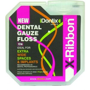 iDontix Dental Gauze Floss X-Ribbon