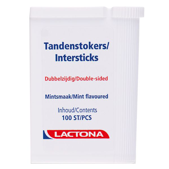 Lactona Tandenstokers/ Intersticks - 100 stuks - Afbeelding 2